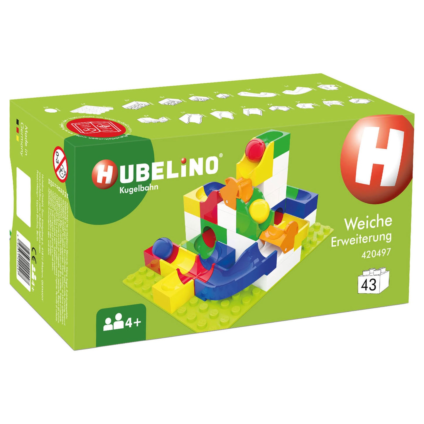 Hubelino Knikkerbaan después del set Wissel, 43dlg.