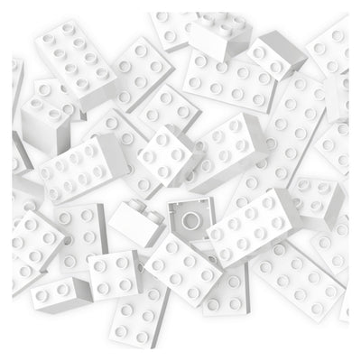 Hubelino Builds Blocks White, 120dlg.