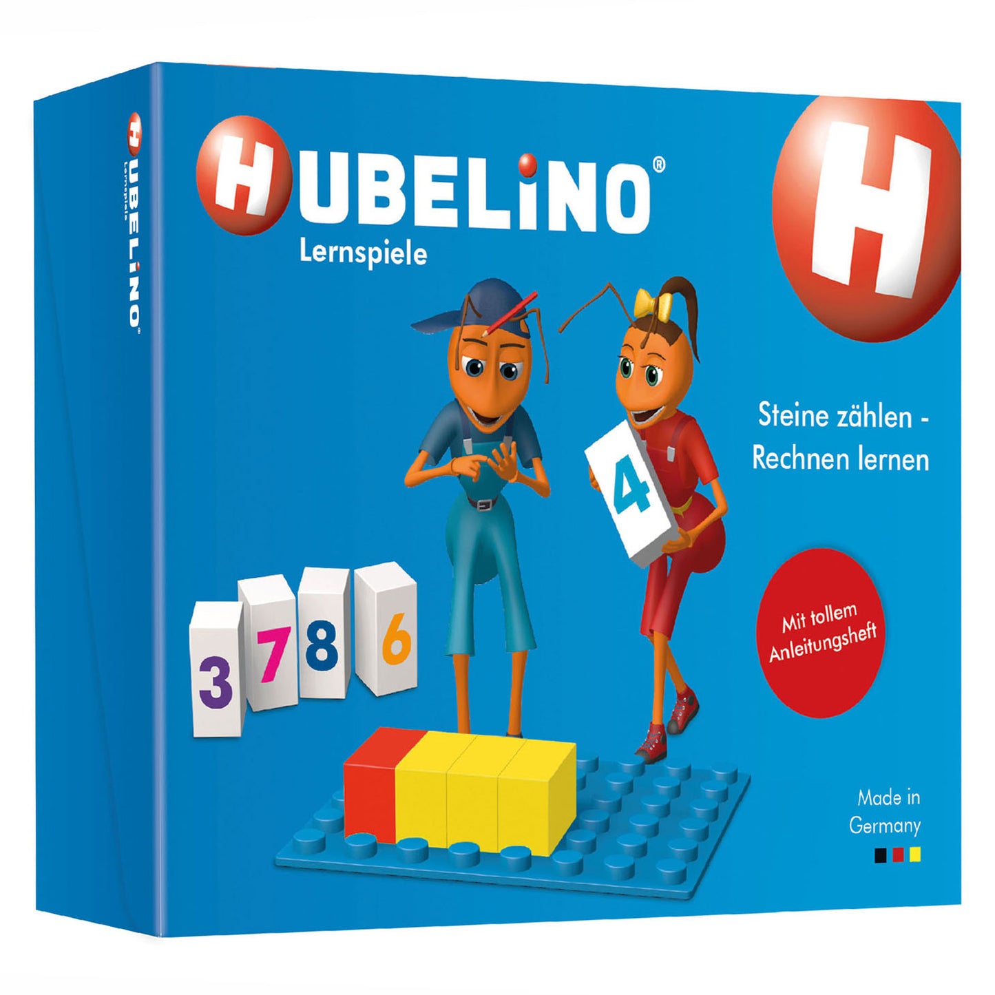 Hubelino cuenta y calcula los bloques de aprendizaje, 120dlg.