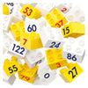Números de cubo de los Hubelino Piramide's Prof. Kortenkamp's Learning Blocks, 230dlg.