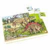 Hubelino Block Puzzle Dinosaurus World, 35st.
