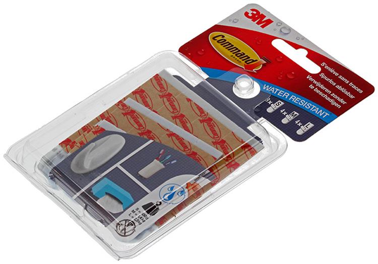 3m 1044690 - comunicación w17200c. tiras removibles resistentes al agua | 4 piezas
