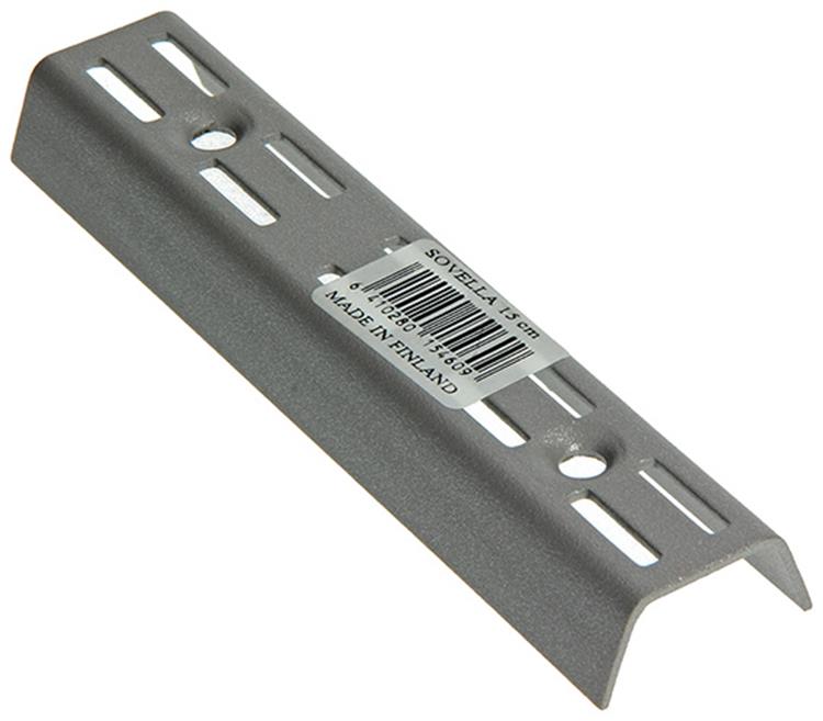 Sovella 1013114 - barra de pared efecto plata 15cm | 10 piezas