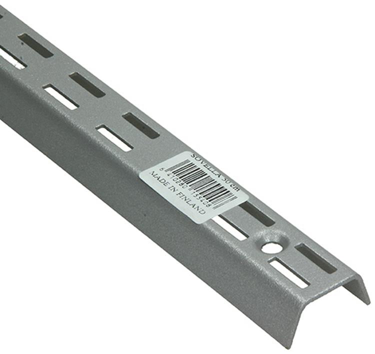 Sovella 1013115 - barra de pared efecto plata 50cm | 10 piezas
