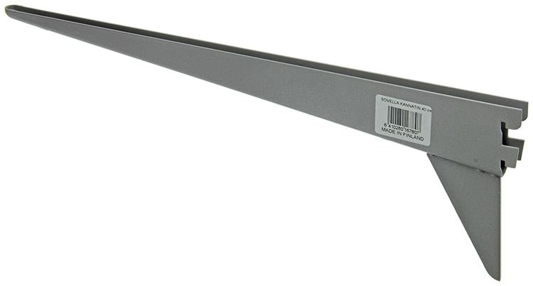 Sovella 1013125 - soporte doble efecto plateado. 40cm | 10 piezas