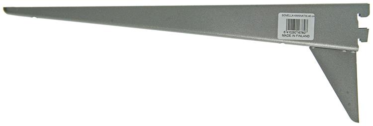 Sovella 1013125 - soporte doble efecto plateado. 40cm | 10 piezas