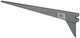 Sovella 1013126 - soporte doble efecto plateado. 45cm | 10 piezas