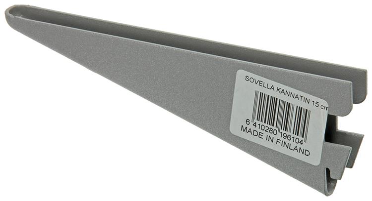 Sovella 1013120 - soporte doble efecto plateado. 15cm | 20 piezas