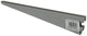 Sovella 1013122 - soporte doble efecto plateado. 25cm | 20 piezas