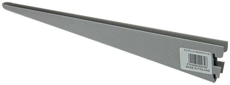 Sovella 1013123 - soporte doble efecto plateado. 30cm | 20 piezas