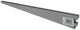 Sovella 1013123 - soporte doble efecto plateado. 30cm | 20 piezas