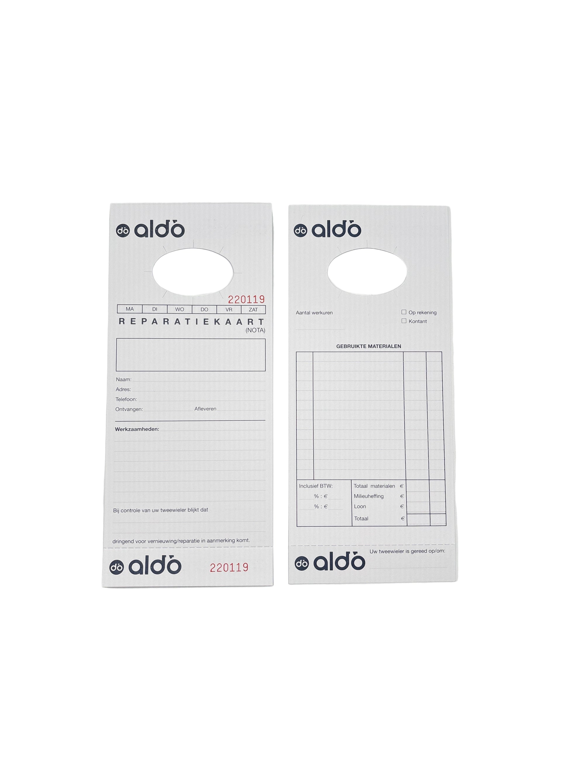 Tarjetas de reparación Aldo Pak A 250