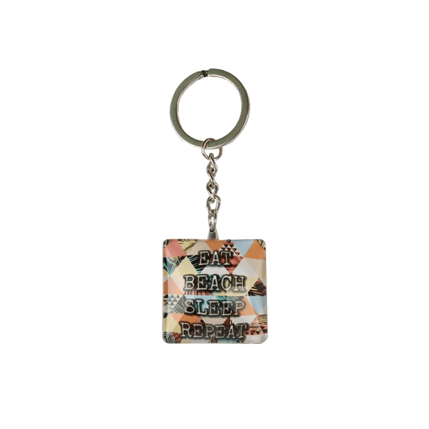 Gerkimex sleutelhanger met tekst 3,5x3,5x2cm