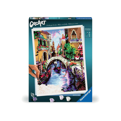 Ravensburger creart dipingi con i numeri - bellissima Venezia