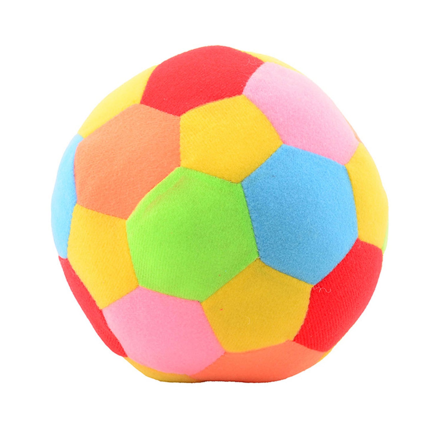 Johntoy Happy World Fabric Rattle Ball