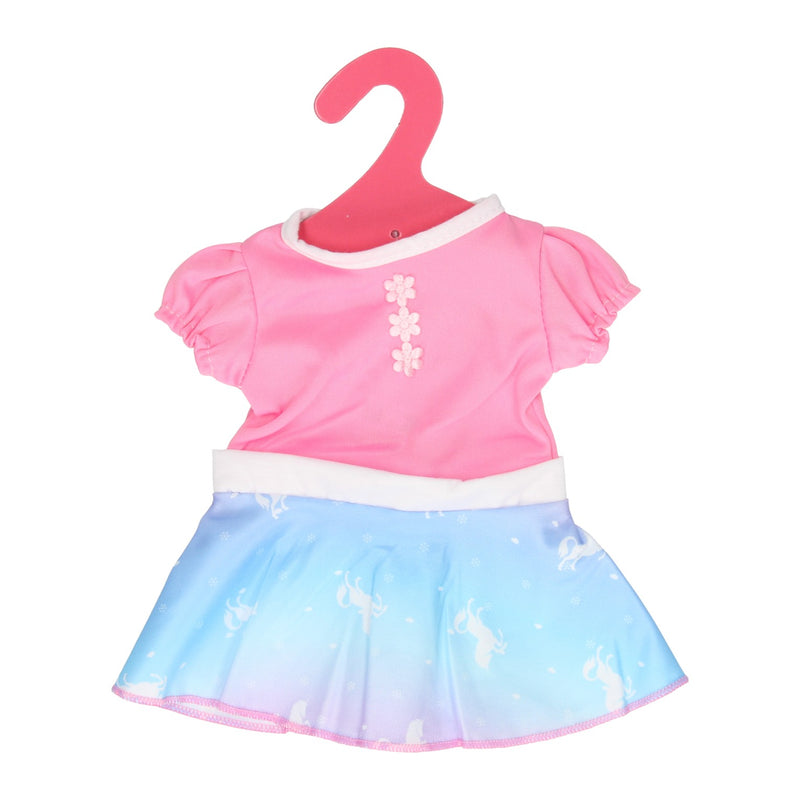 Abito da bambola rosa per bambini, 40-45 cm H