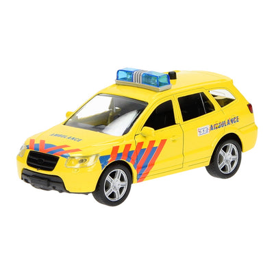 Ambulancia de Servicios de emergencia de Johntoy Super Die Cast