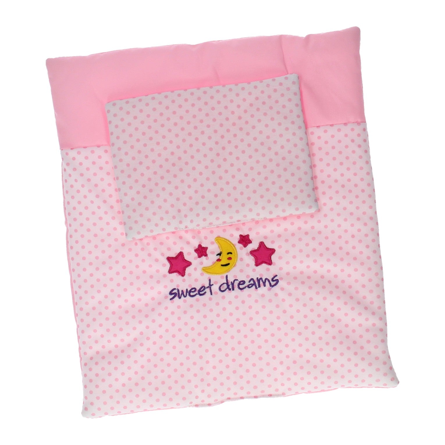 Baby Rose Doll Deken e Cushion Set