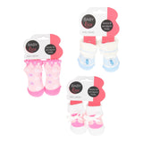 Baby rose poppensokken - afbeelding 1