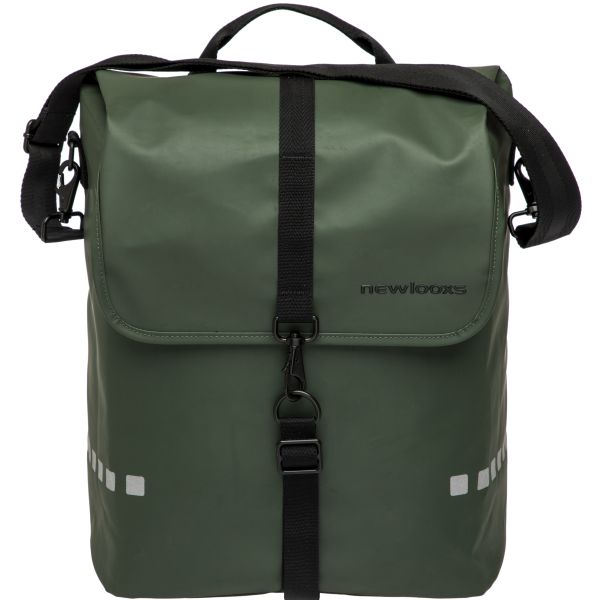 Borsa per biciclette singola Odense - Acqua -repellente - 17,5L - Verde nero