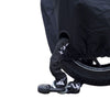 DS COPERS COPERCHIO DEL MOTORE ALFA 3W Senza spazio per Top Case Black