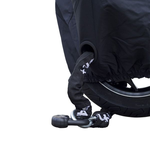 Ds covers motorhoes alfa 3w zonder ruimte voor topkoffer - zwart