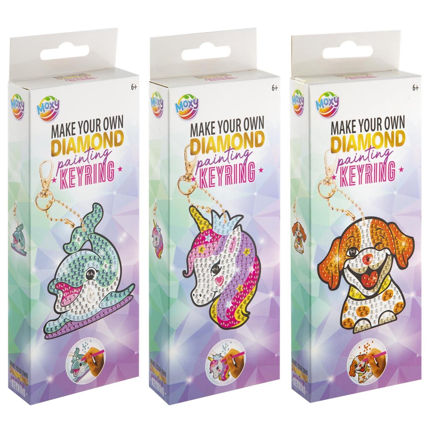 Creative Craft Group Make Your Diamond Painting Keeychain