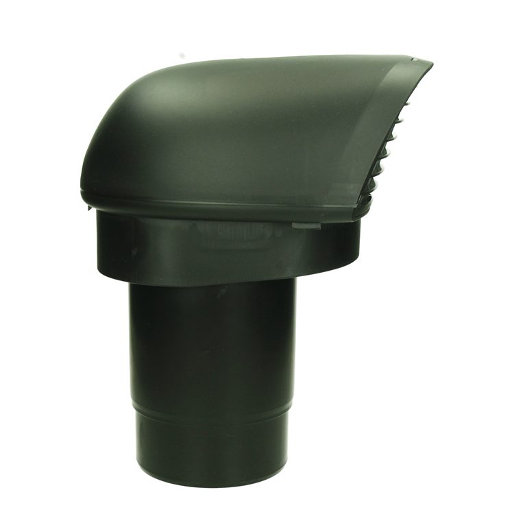 Renson 1067691 - diseño frontal de puerta de techo (negro) negro | 1 pieza