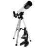 Telescopio de juego de microscopio para principiantes byómicos en la maleta