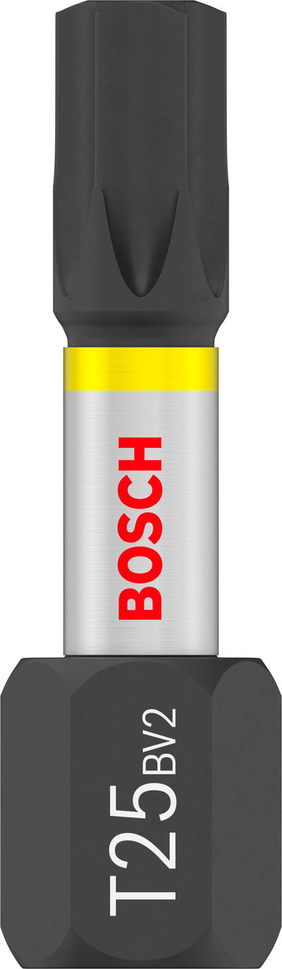 Punta de destornillador para accesorios bosch imp | caja de tic tac | 25x acto t25 25mm - 2607002806