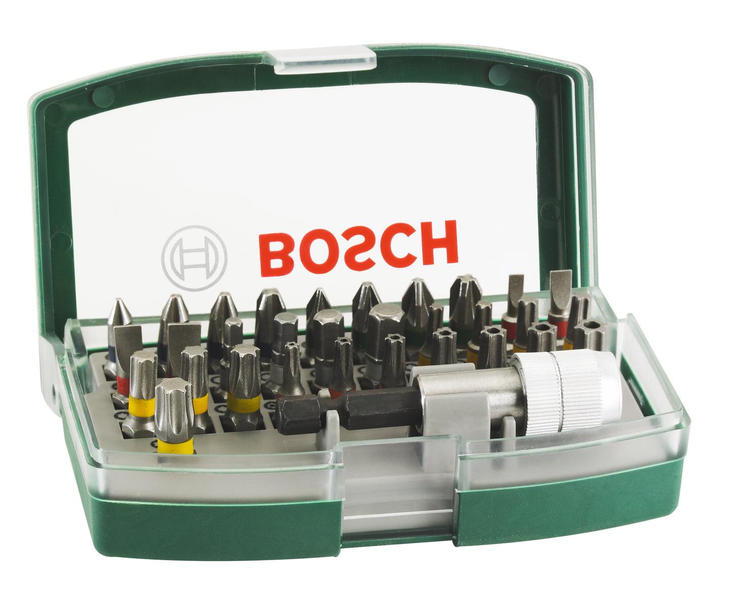 Bosch accessoires promoline 32-delige schroefbitset met kleurcodering - 2607017560