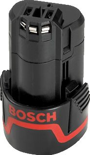 Batería bosch blue gba 12v (10.8v) 2.0ah li-ion - 1600z0002x