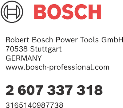 Bosch groen bosch accessoires pba 18v 6.0ah w-c accu - 2607337318