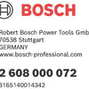 Placa lijadora accesorios Bosch - 2608000072