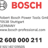 Accessori Bosch piastra di levigatura 1st - 2608000211