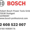 Bosch accessoires t8h security-torx®-bit extra-hard t8h, 25 mm 2 stuks - 2608522007
