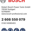 Accessori Bosch punta di centraggio per gambo esagonale 8 mm 1 pz - 2608550079
