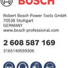 Accessori Bosch Set di punte per piastrelle da 5 pezzi cyl-9 ceramica 4.0; 5,0; 6,0; 8,0; 10,0 mm 5 pezzi - 2608587169