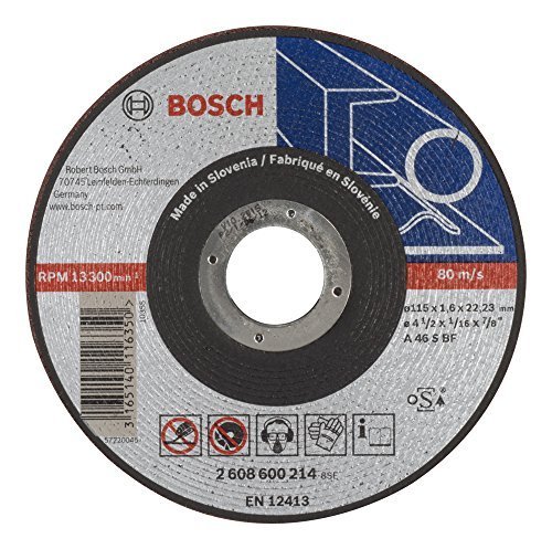 Accessori Bosch dischi da taglio | metallo | 115x1,6| 2608600214 - 2608600214