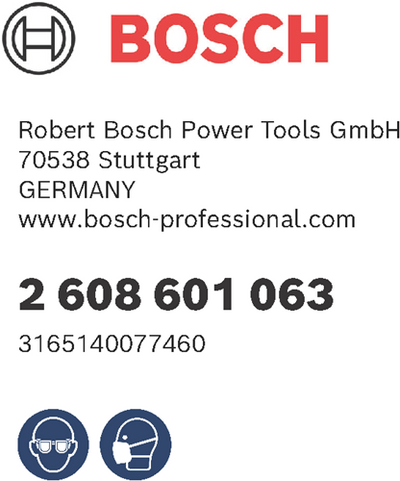 Bosch - piastra di levigatura morbida, 125 mm