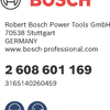 Bosch accessoires bosch schuurplateau middel - 125 mm