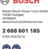 Accessori Bosch platorello gex 125-150 9 fori 2608601185 - 2608601185