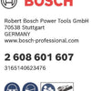 Bosch accessoires gex 125-150 schuurzool medium hard 125 mm artikelnummer | 2608601607 - 2608601607