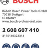 Accessori Bosch 10 multi c430, expert per legno+vernice 11, 180 - 2608607410