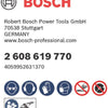 Bosch accessoires doorslijpschijf standard metal 230x1.9x22.23 - 2608619770