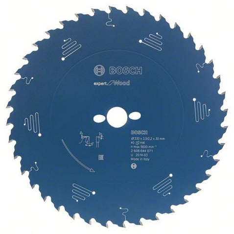 Accesorios Bosch hoja de sierra circular expert para madera 160x20x2,2 1,6x24t - 2608644016
