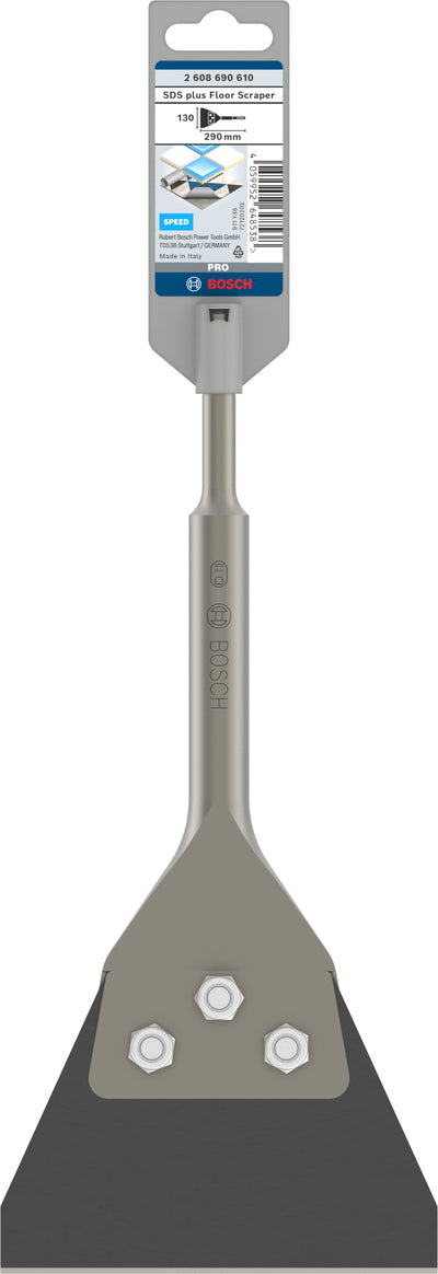 Bosch accessoires pro sds plus floor scraper | 130 x 290 mm - 2608690610