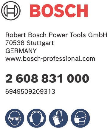 Bosch accessoires sds-plus-3 boor | 4x50x110 mm - 2608831000