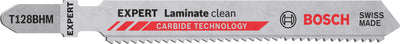 Lama per seghetto alternativo Bosch Accessories Expert 'laminate clean' t128 bhm 3 pezzi - 1 pezzo(i) - 2608900542