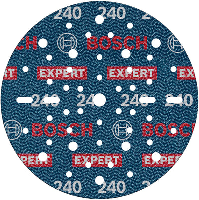 Disco abrasivo Bosch Accessories Expert o780 con supporto in pellicola, 150 mm, g240, 6x - 2608902445